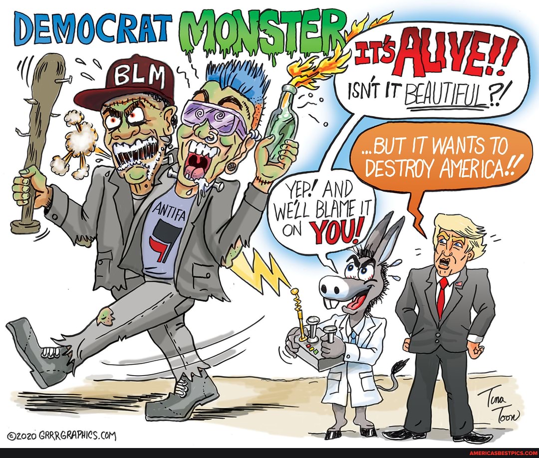 DEMOCRAT
COM,
BUT IT WANTS TO DESTROY AMERICA AND BLAVTE