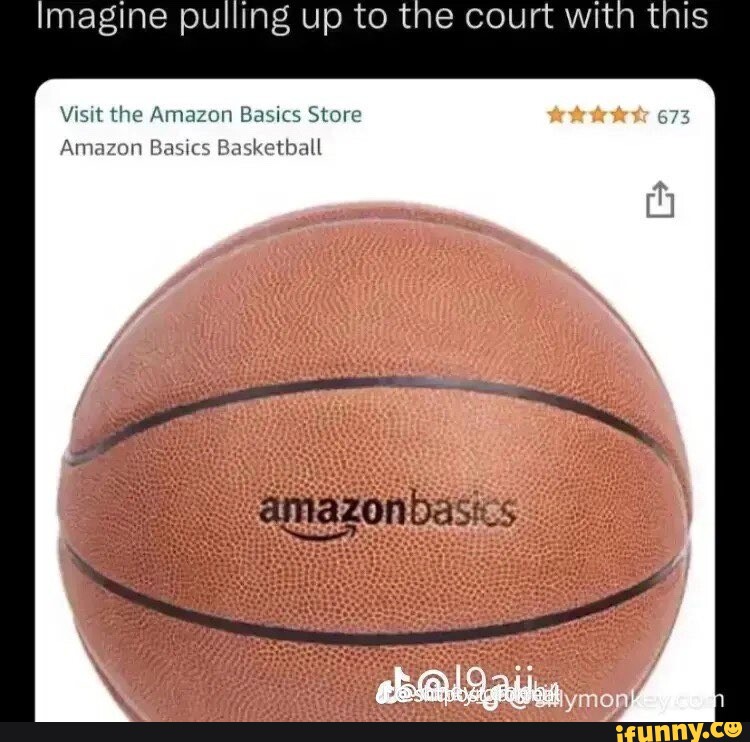 Imagine pulling up to the court with this Visit the Amazon Basics Store