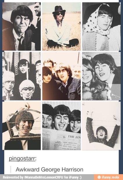 Awkward George Harrison