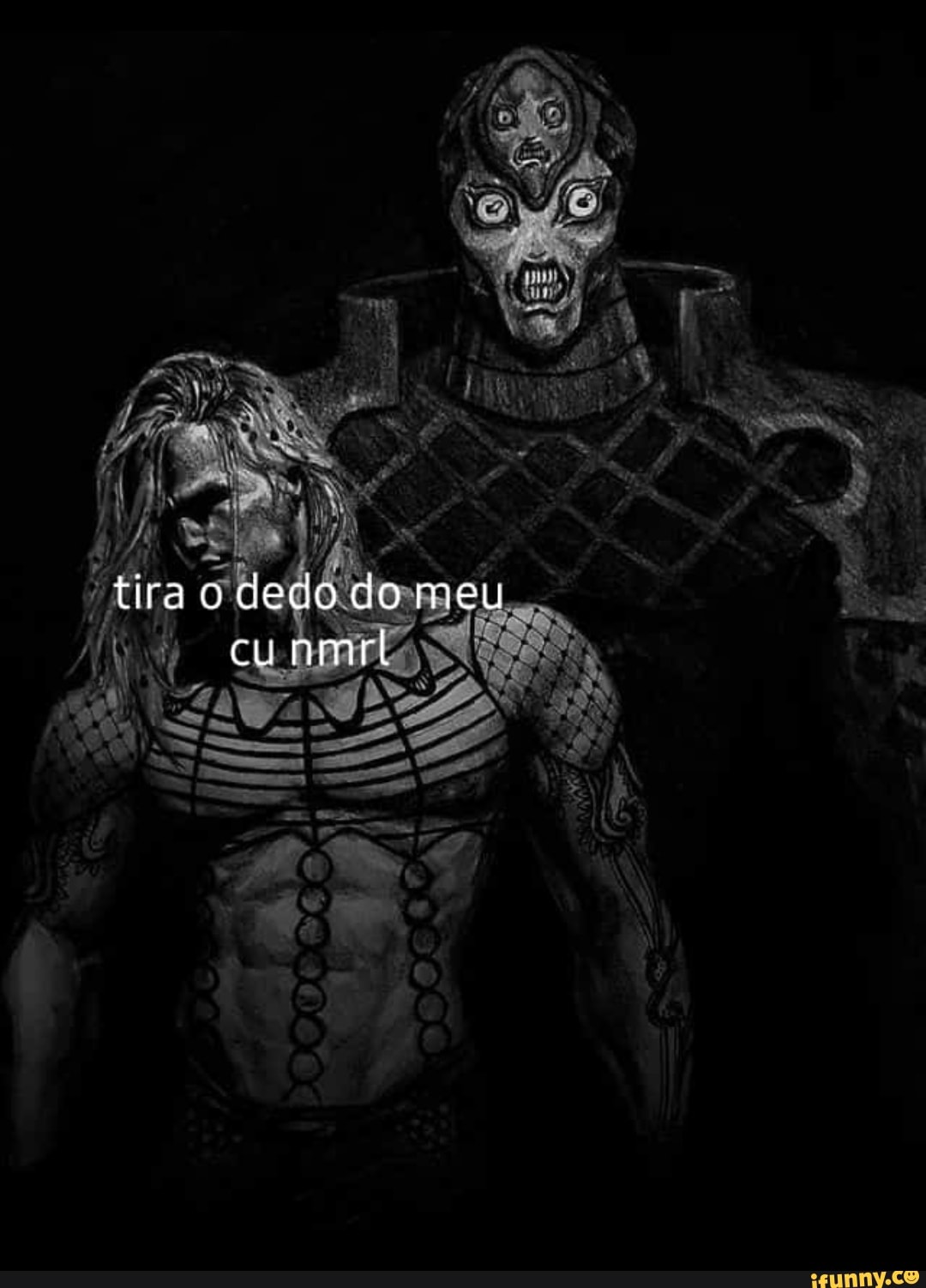tira o dedo do meu cu