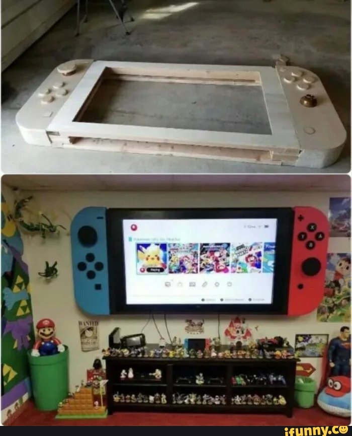 quarto, switch, tv, games