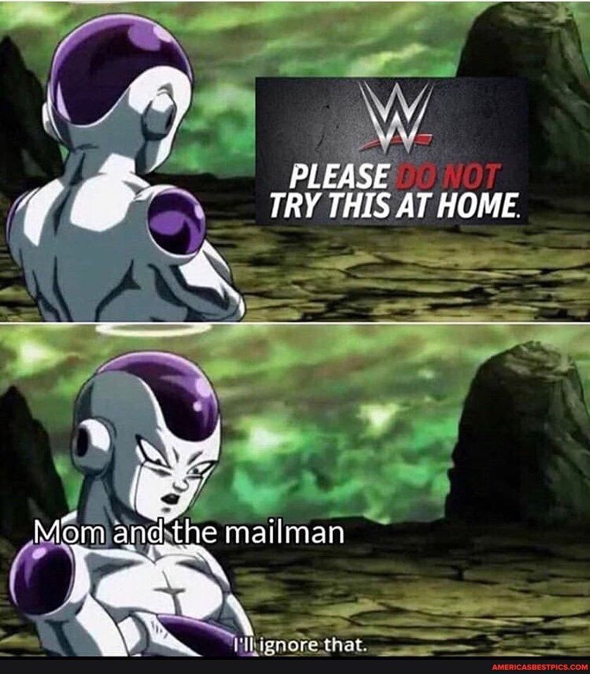 PLEASE TRY THIS AT HOME
Me
mailman