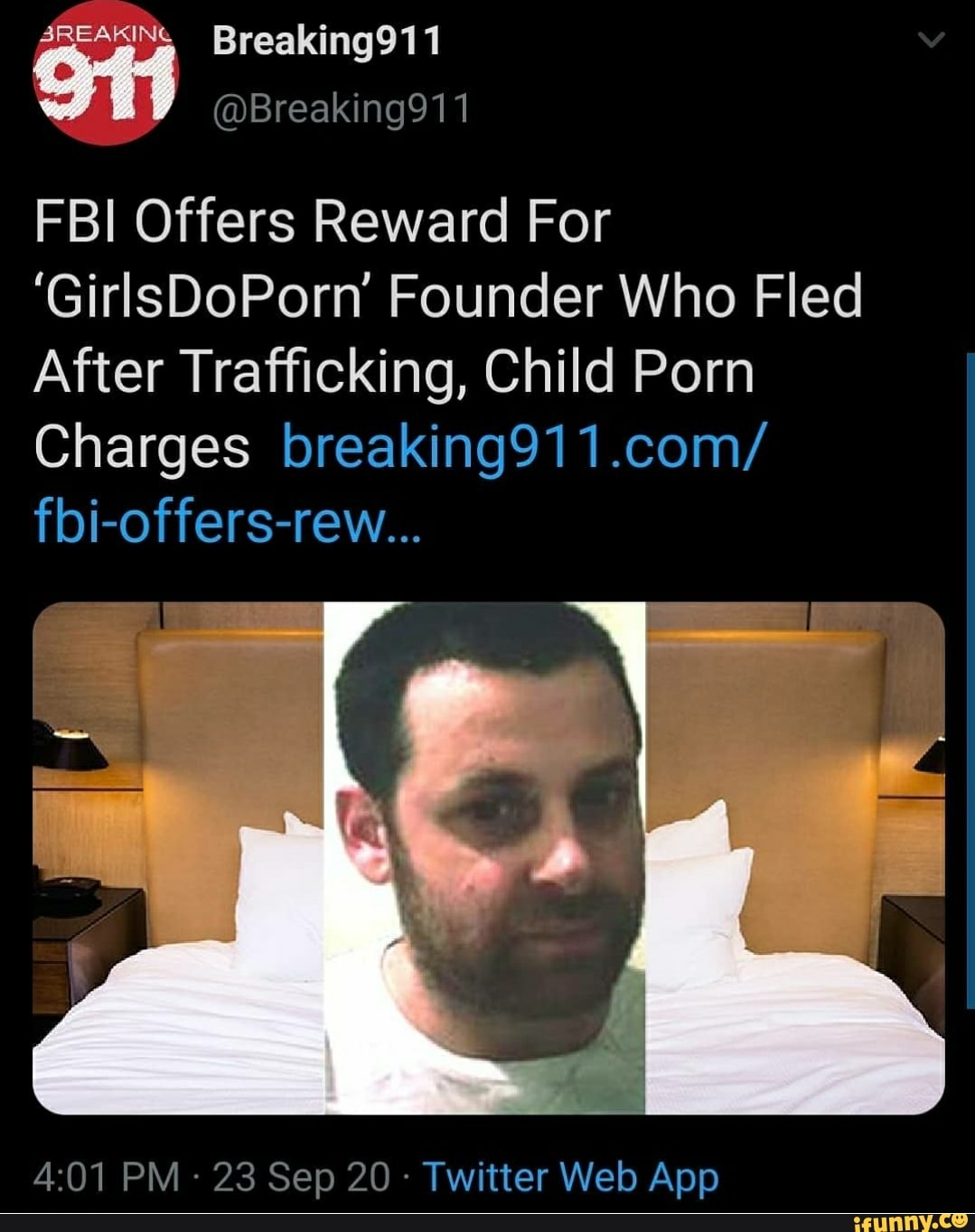 Breaking911 Fbi Offers Reward For Girlsdoporn Founder Who Fled After