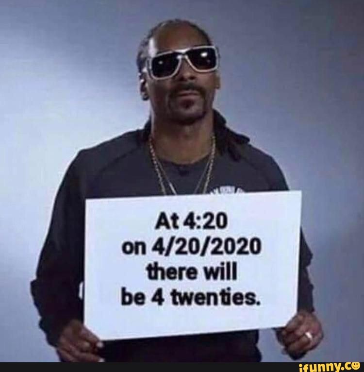 on 4/20/2020
there will
be 4 twenties.