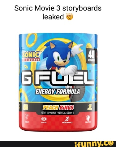 Sonic Movie 3 storyboards leaked EMERGY FORMULA - iFunny