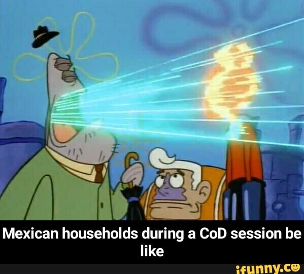 Mexican households during a CoD session be
like - Mexican households during a CoD session be like