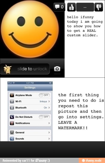 hello ifunny
today i am going
to show you how
to get a REAL
(8) notricatons >I
LEAVE A