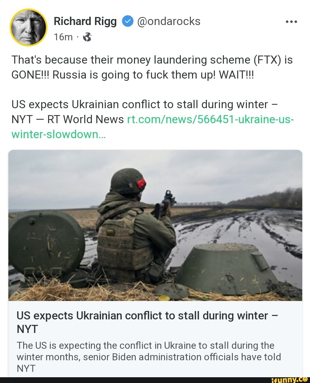 Richard Rigg @ @ondarocks That's because their money laundering scheme ...