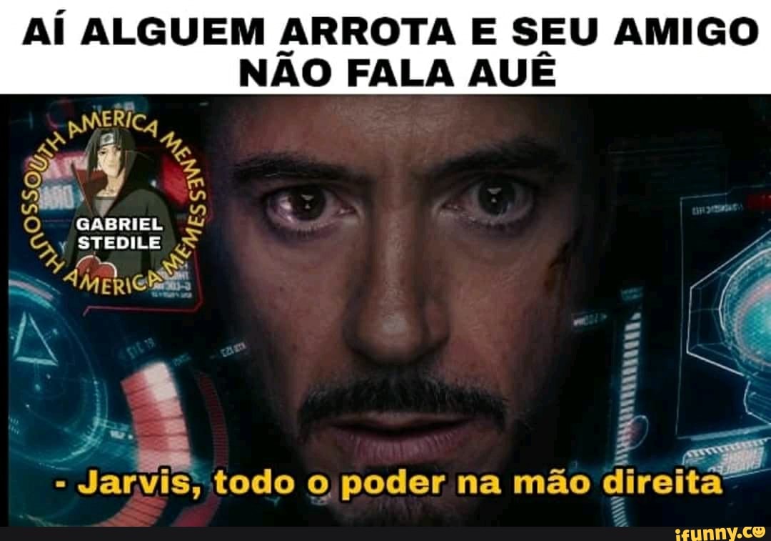 AÍ ALGUEM ARROTA E SEU AMIGO
NAO FALA AUE
pMERICA
2
7
VAAN
Peis
todo o poder na mao
direita