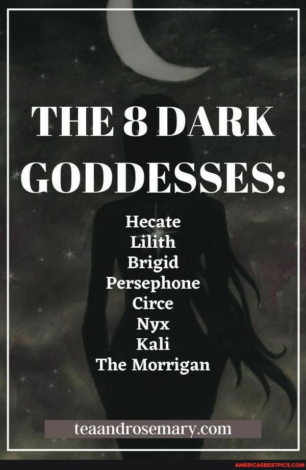 THE DARK GODDESSES: Hecate Lilith Brigid Persephone Circe Nyx Kali The ...