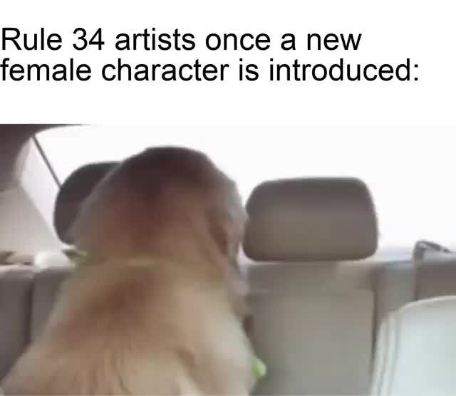 Rule 34 Artists Once A New Female Character Is Introduced