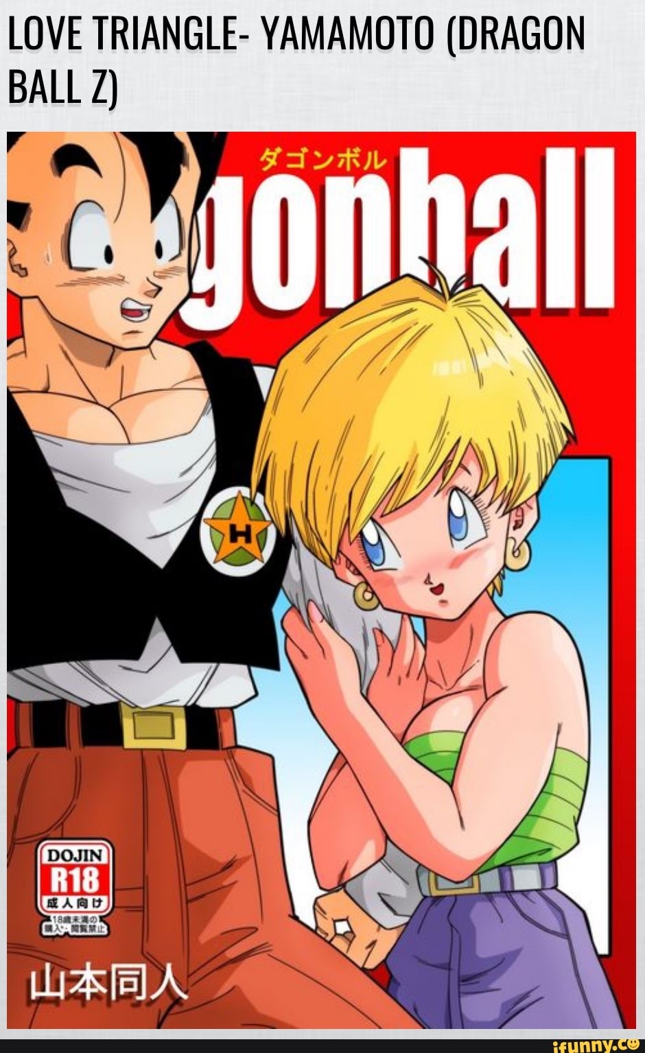 Love triangle dbz comic