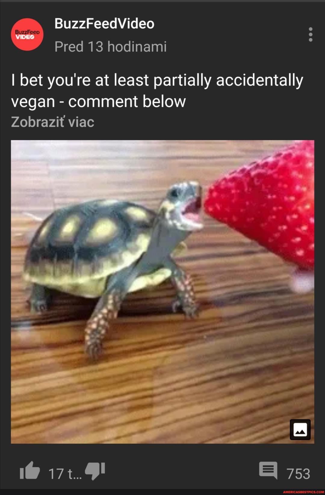 BuzzFeedVideo
I bet you're at least partially accidentally
vegan - comment below
Zobrazit viac