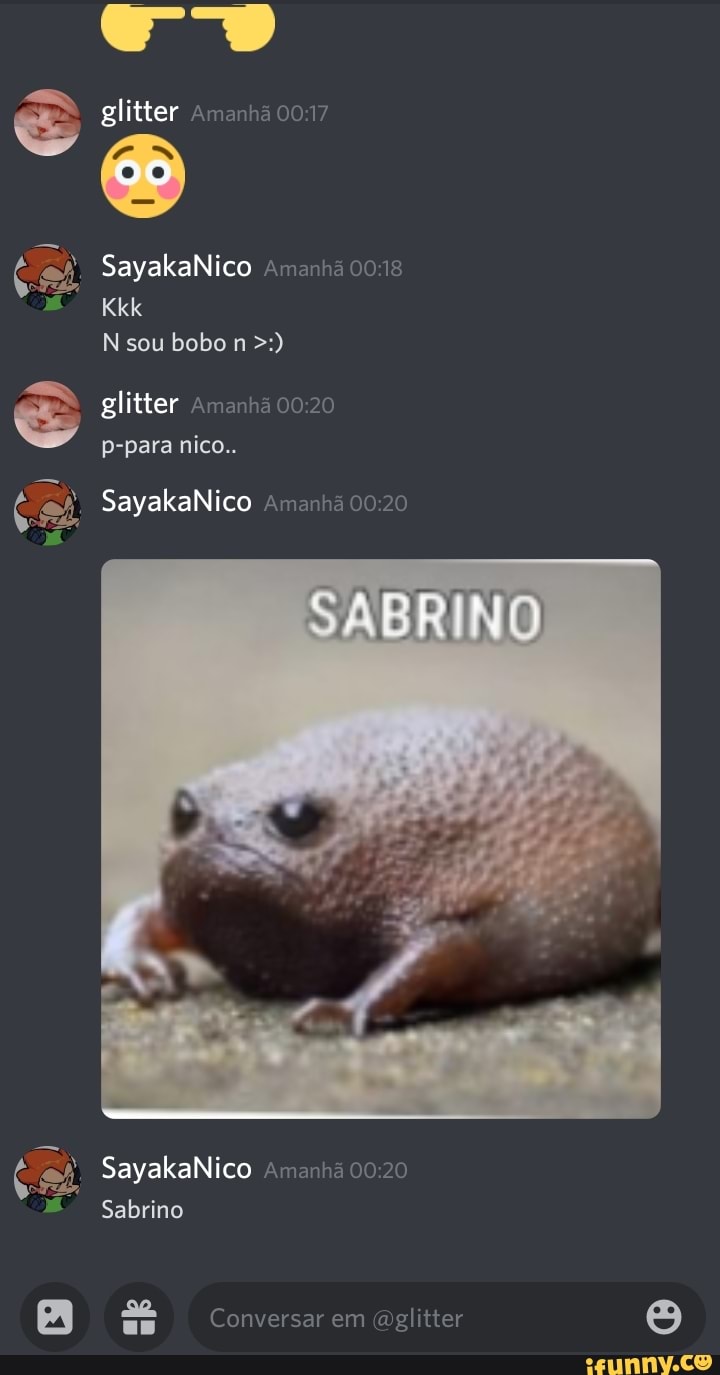 glitter Amanhã
SayakaNico amanha 0018
Kkk
N sou bobo n
glitter Amanhã p-para nico..
SayakaNico Amanha
SayakaNico Amanha
Conversar em (glitter