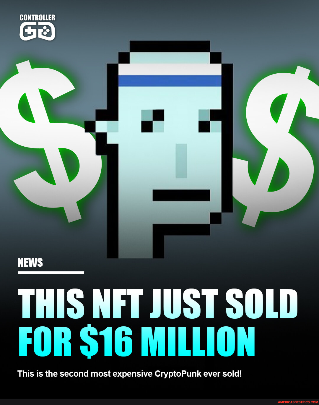 CryptoPunk one of the nine total Alien Punks just sold for ETH which