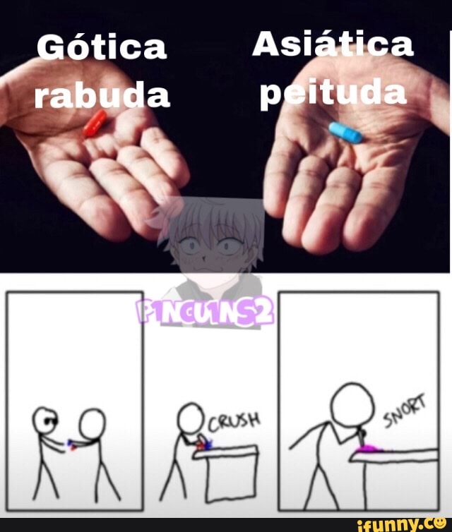 Gótica Asiática Rabuda Peituda Ifunny Brazil 