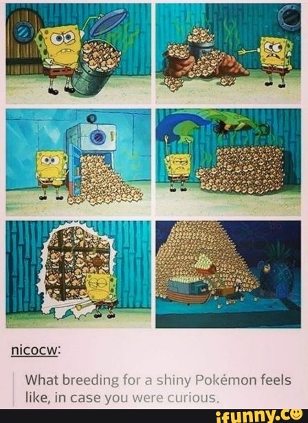 nicocw:
What breeding for a shiny Pokemon feels like, in case you were curious