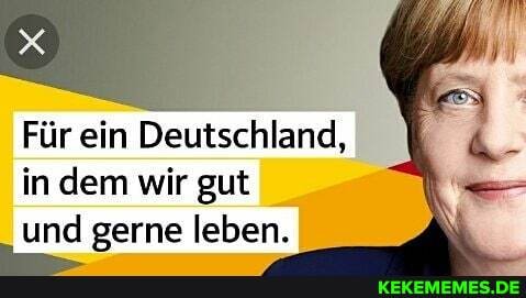 Für ein Deutschland, in dem wir gut und gerne leben.