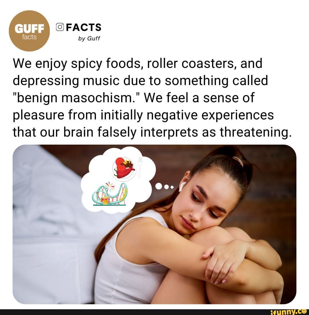 FACTS by Guff We enjoy spicy foods roller coasters and