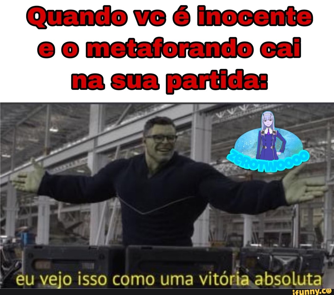 eu vejo isso como uma vitoria absoluta