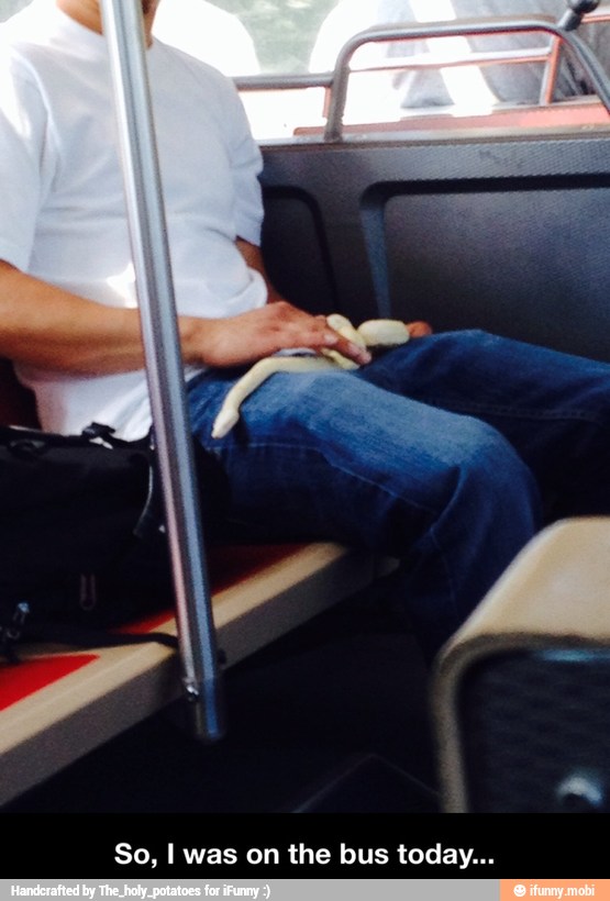 So, I was on the bus today... - So, I was on the bus today...