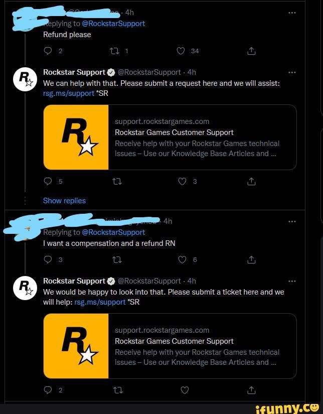 Rockstar Games Customer Support
