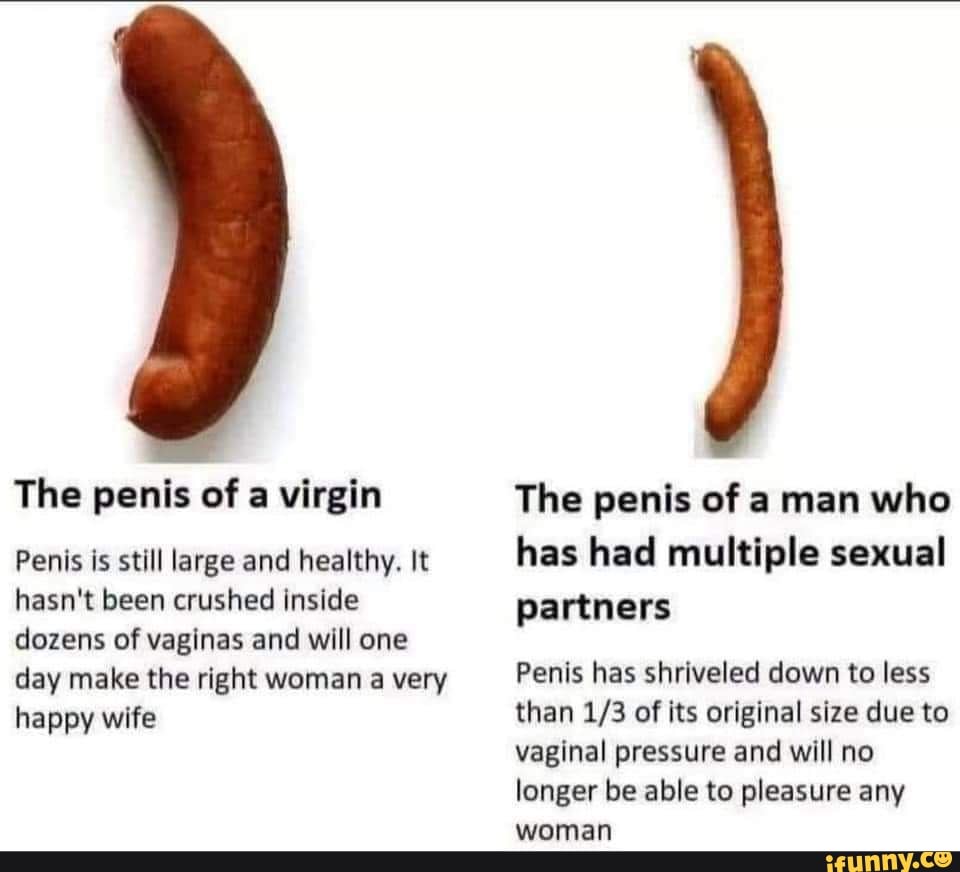 virgin Penis is still large and healthy