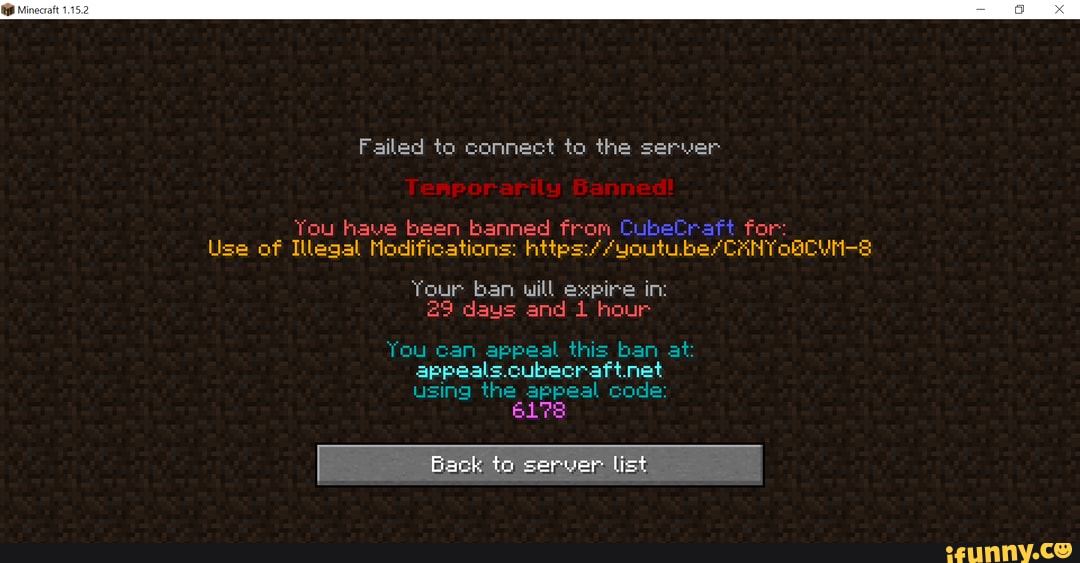 minecraft launcher could not connect to the server