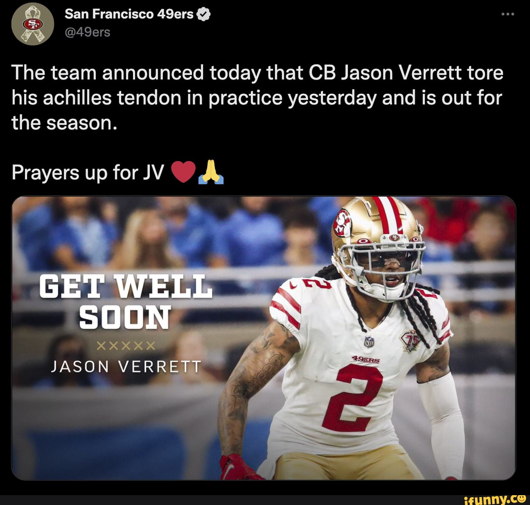 San Francisco 49ers on X: The team announced today that CB Jason