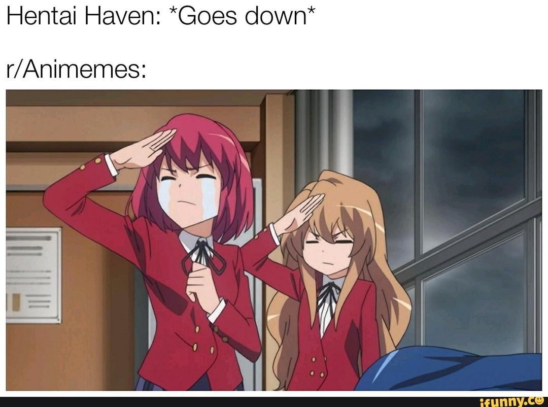 Hentai Haven: *Goes down* r/Animemes.