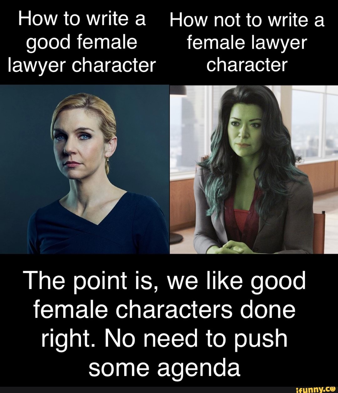 How to write How not to write a good female female lawyer lawyer