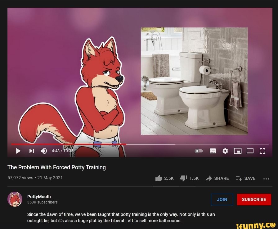 The Problem With Forced Potty Training 57,972 views 21 May 2021 lisk