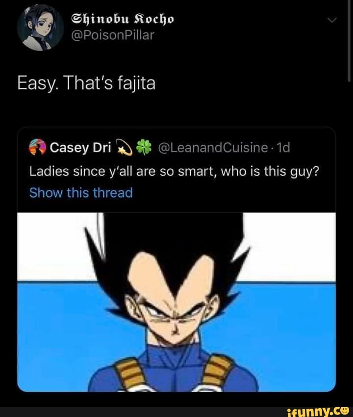 @PoisonPillar
Easy. That's fajita
Casey Dri @LeanandCuisine-
Ladies since y'all are so smart, who is this guy?
Show this thread