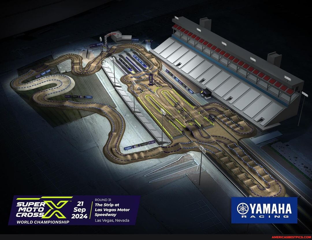 Check out the yamahamotorusa Track Map for the 2024 supermotocross