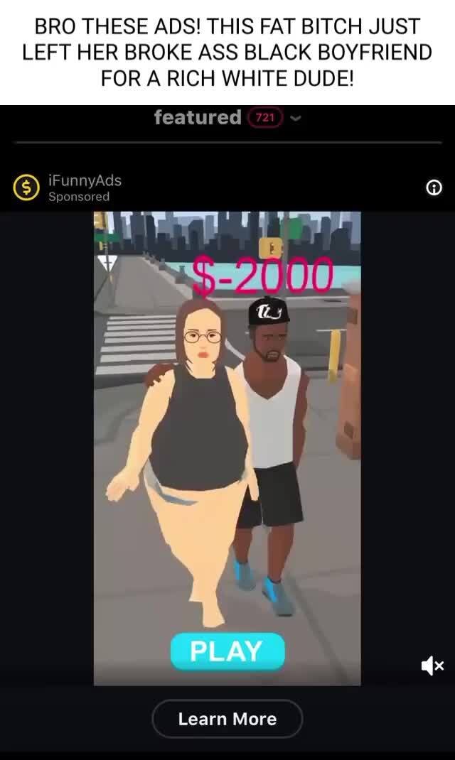 Fat ass black bitch