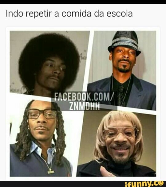 Indo repetir a comida da escola