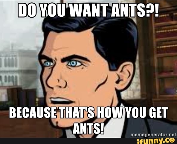 Do You Want Ants Because That S How You Get Ants