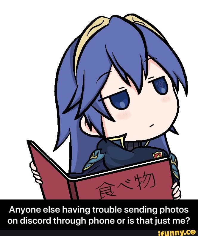 Anyone else having trouble sending photos on discord through phone or