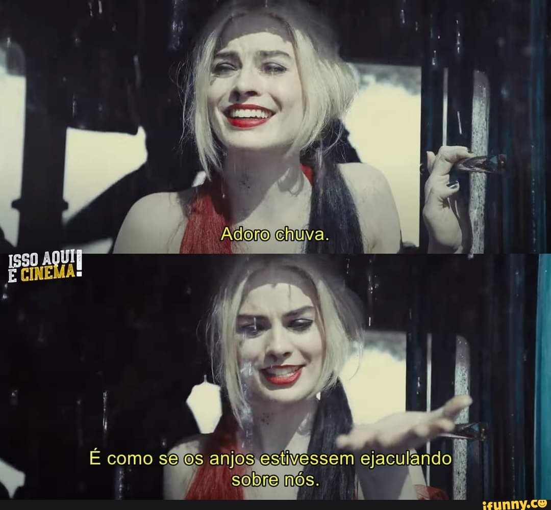 E como sejos anjos estivessem ejaculando