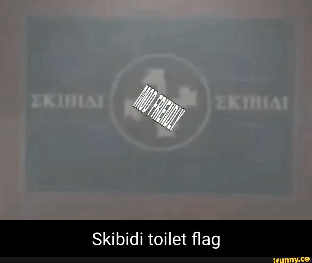 Skibidi toilet flag - iFunny