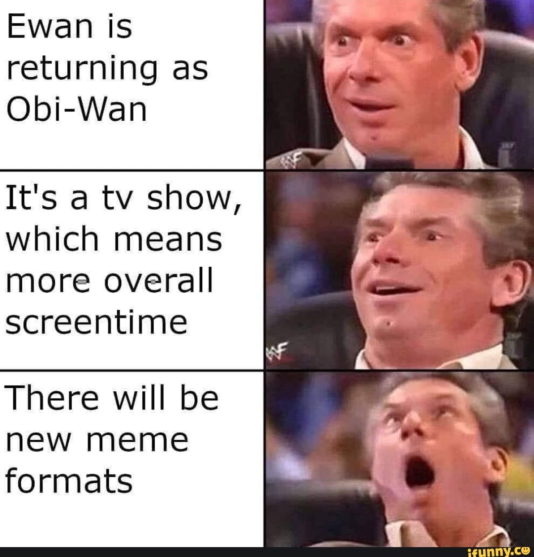 Ewan is returning as Obi-Wan It's a tv show, which means more overall ...