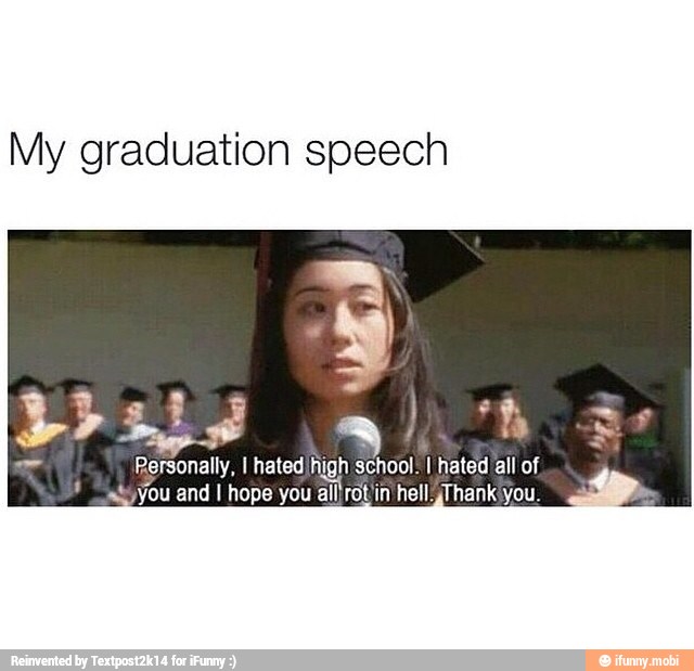 I wish you bad luck speech transcript picture