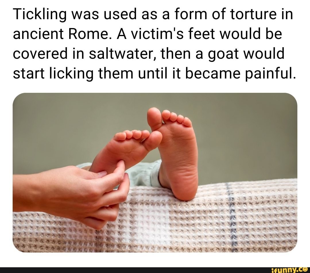 Tickling Licking Feet