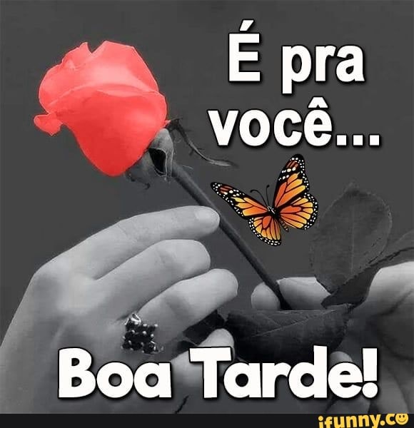 pra
Você...
Boa Tarde!