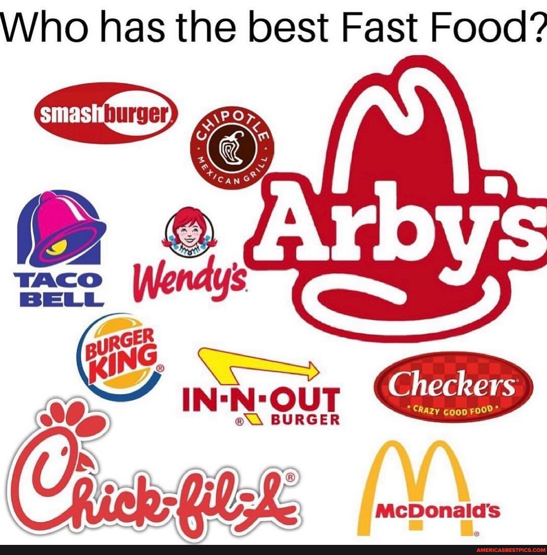 Who has the best Fast Food?
(Checkers
a\\ BURGER
~ wa oe j@'
McDonald's