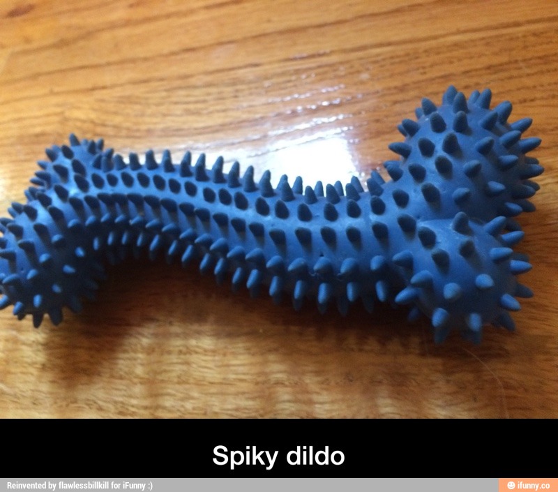Spiky dildo - Spiky dildo.