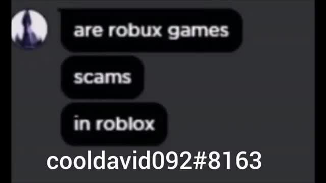 Are Robux Games Scams In Roblox 63 - roblox million robux scam