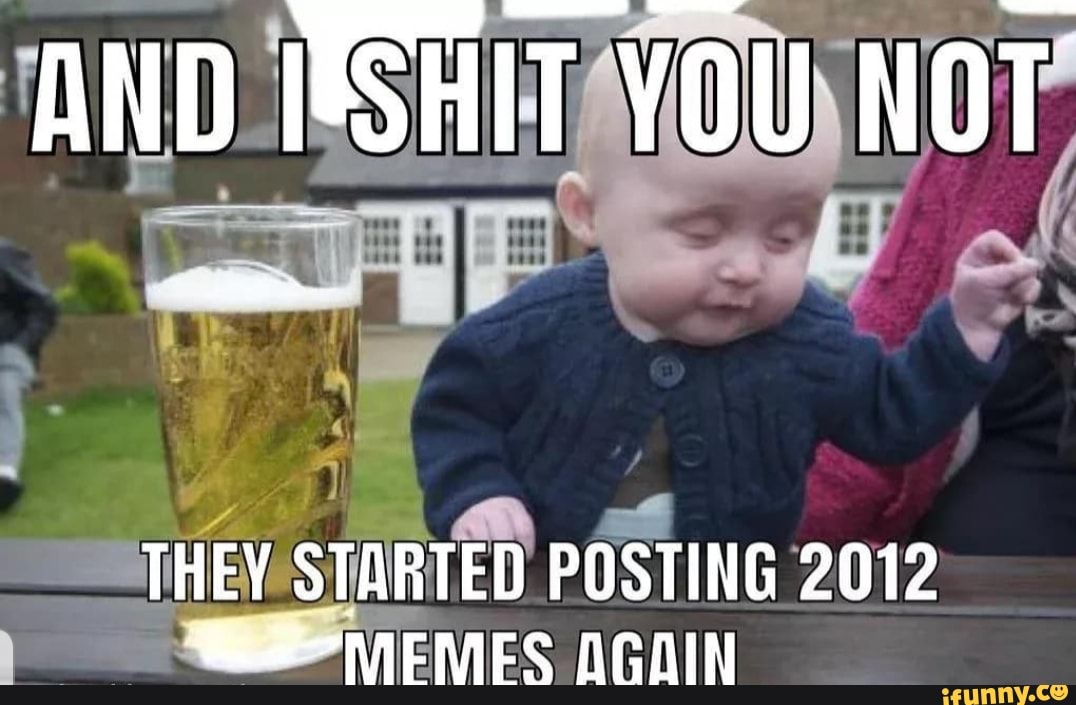 AND SHIT YOU NOT
THEY STARTED POSTING 2012
EEMES OGHIN