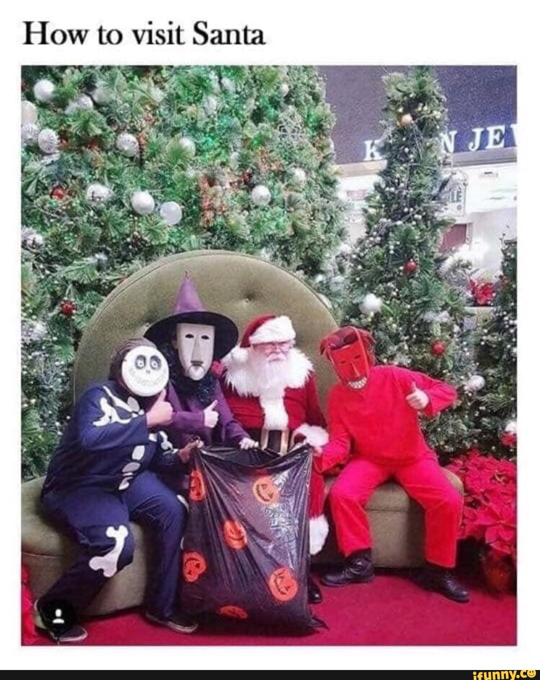 How to visit Santa