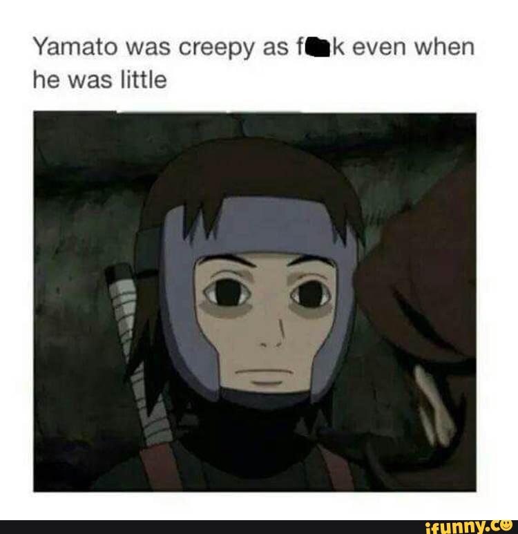 Yamato was creepy as f-k even when he was little.